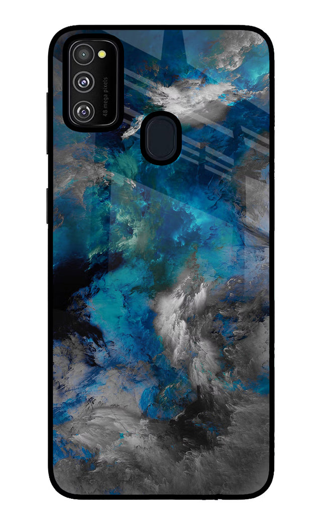 Artwork Samsung M21 2020 Glass Case Back Cover by Casekaro