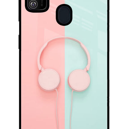 Music Lover Samsung M21 2020 Glass Case Back Cover by Casekaro