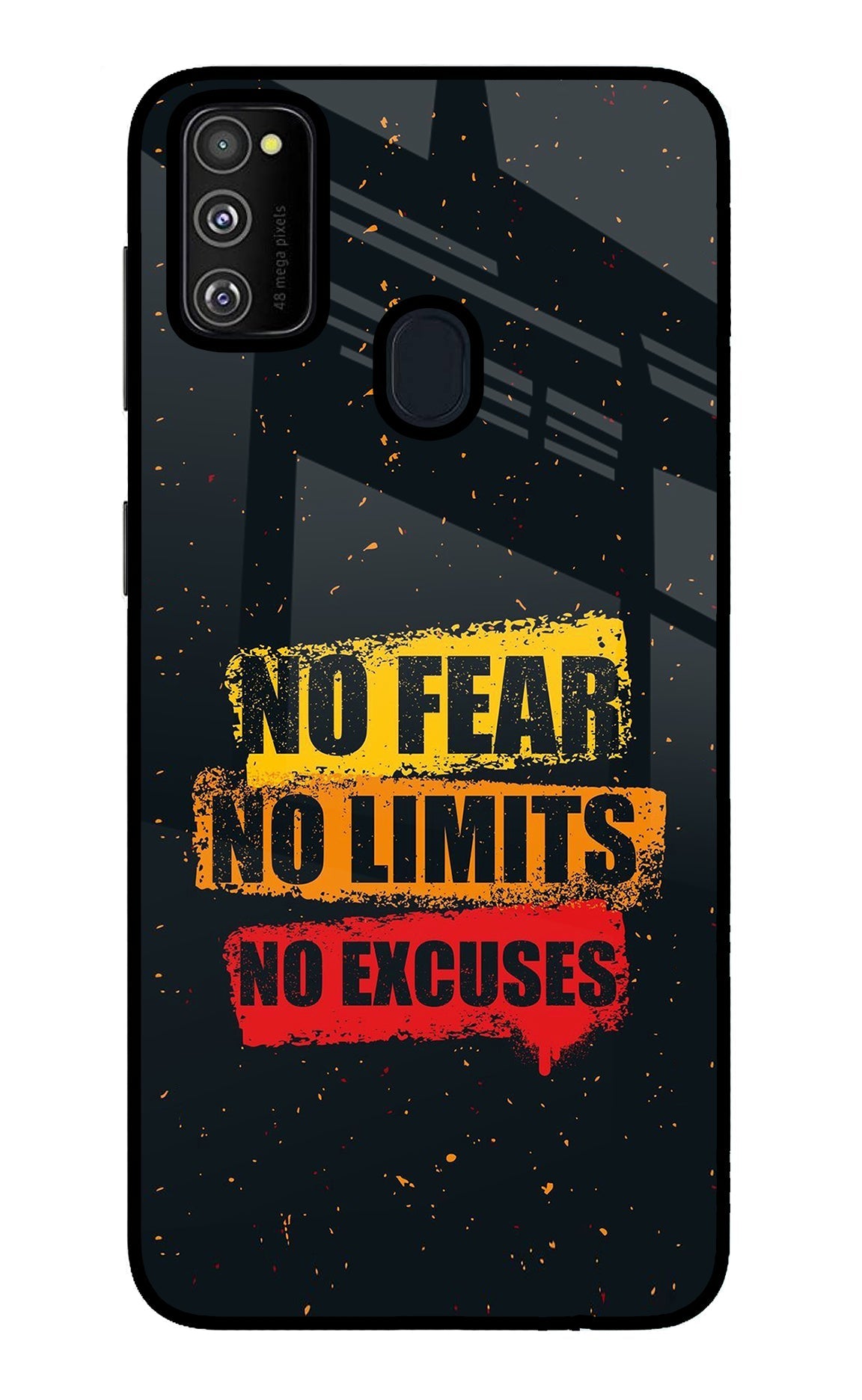 No Fear No Limits No Excuse Samsung M21 2020 Back Cover