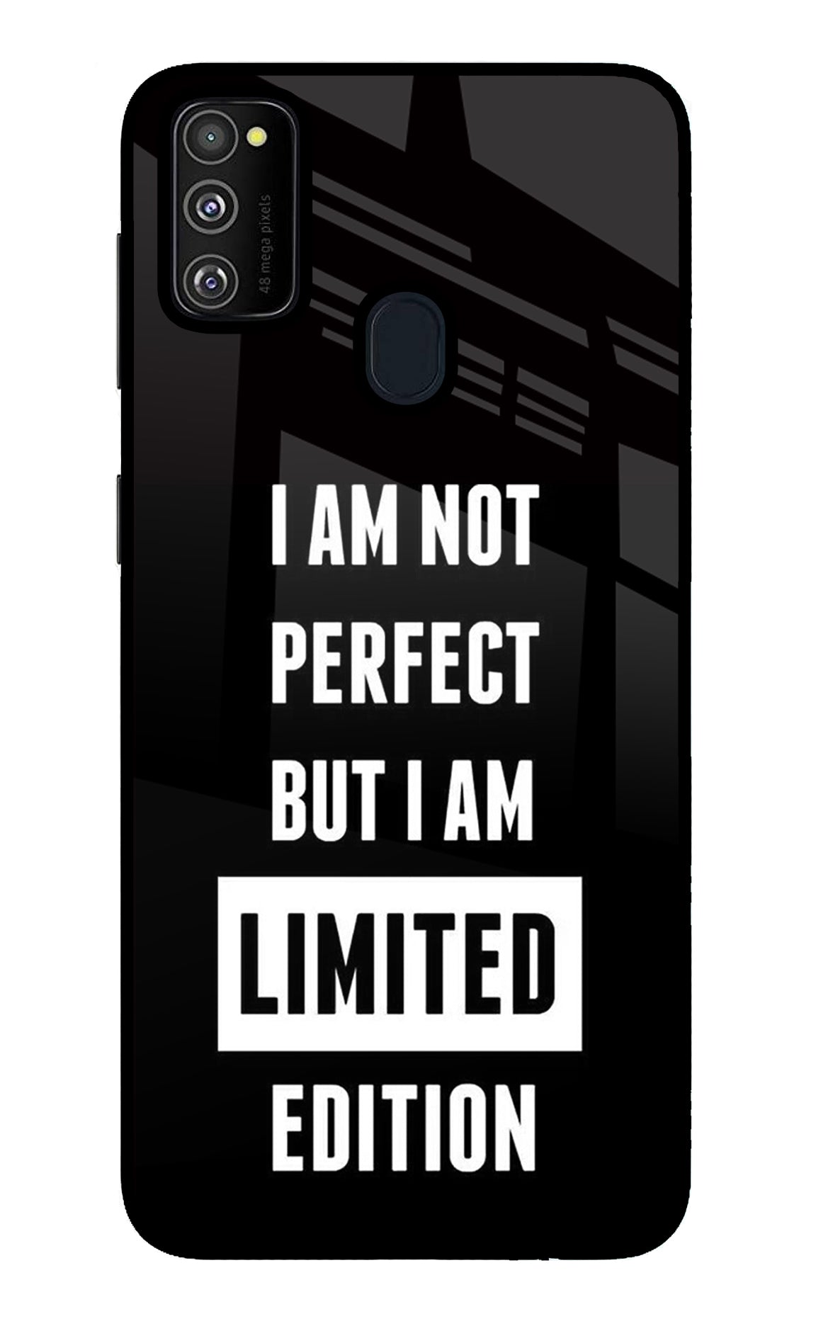 I Am Not Perfect But I Am Limited Edition Samsung M21 2020 Back Cover