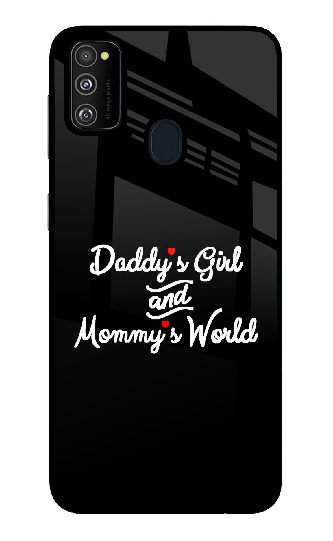 Daddy's Girl and Mommy's World Samsung M21 2020 Back Cover