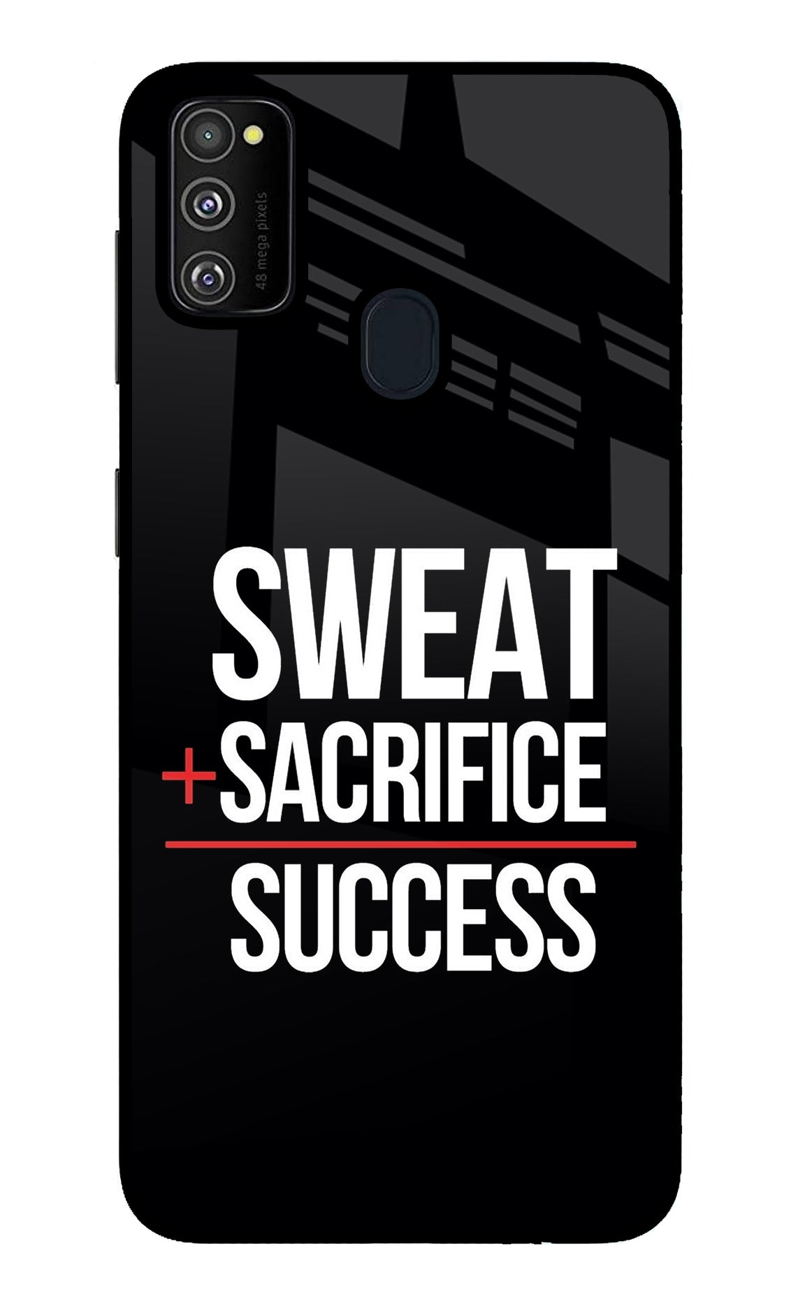 Sweat Sacrifice Success Samsung M21 2020 Back Cover