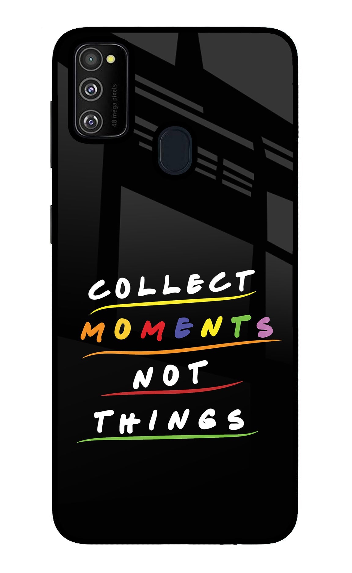 Collect Moments Not Things Samsung M21 2020 Back Cover