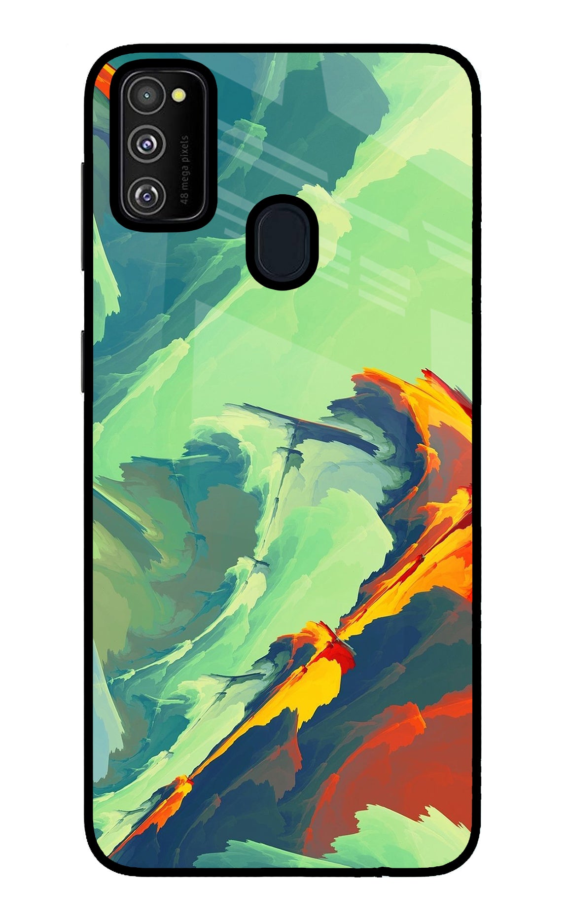 Paint Art Samsung M21 2020 Back Cover