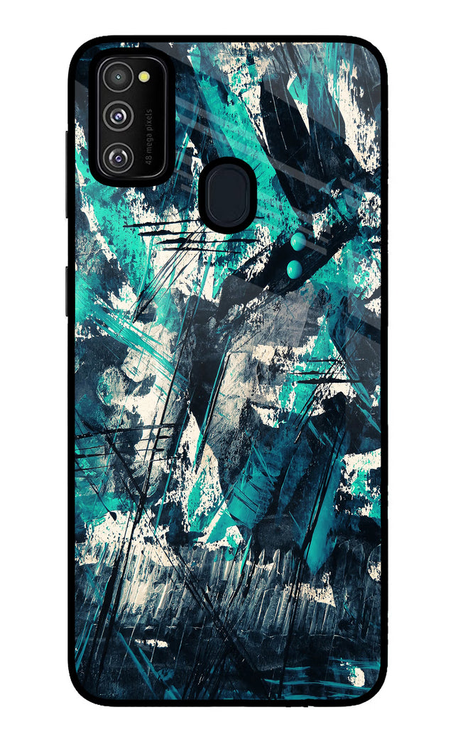 Artwork Samsung M21 2020 Glass Case Back Cover by Casekaro