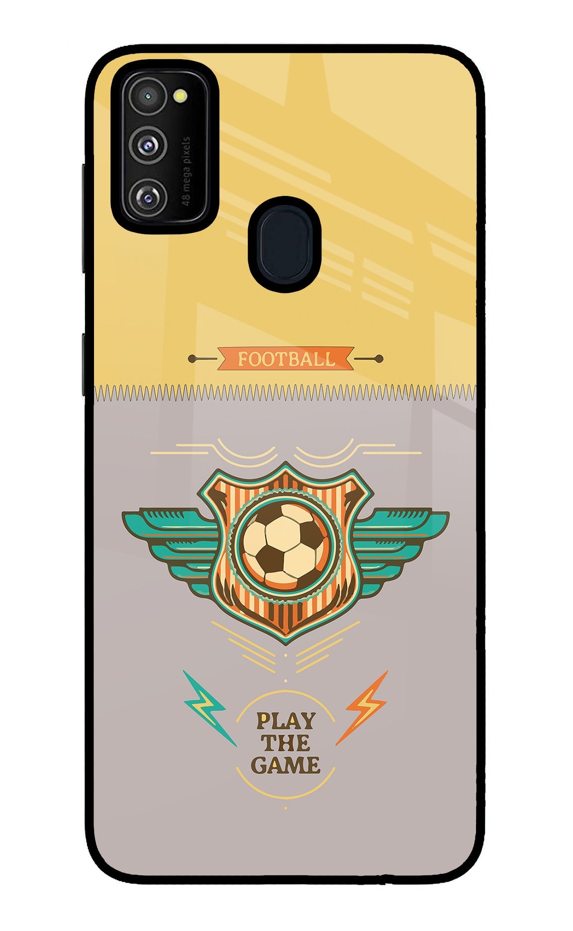 Football Samsung M21 2020 Back Cover