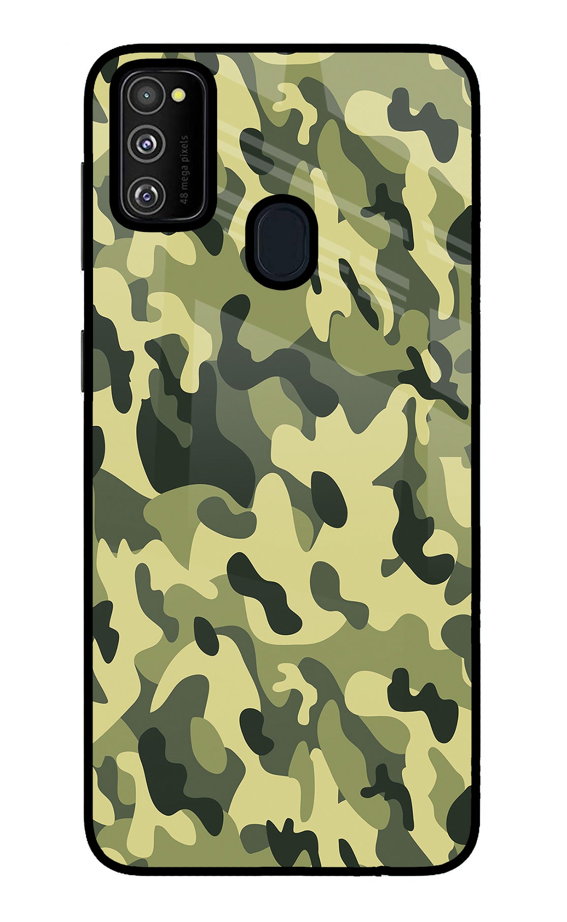 Camouflage Samsung M21 2020 Back Cover