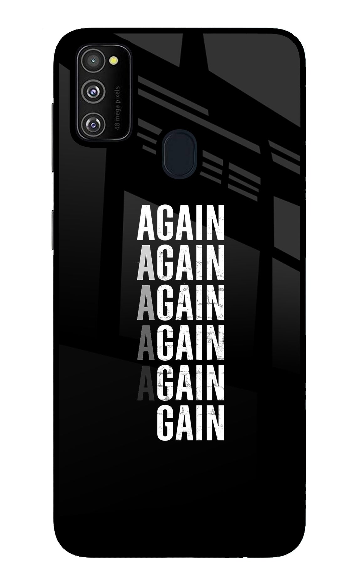 Again Again Gain Samsung M21 2020 Back Cover