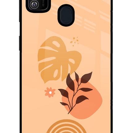 Bohemian Art Samsung M21 2020 Glass Case Back Cover by Casekaro