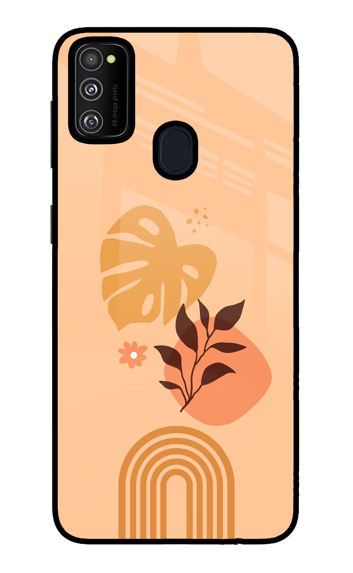 Bohemian Art Samsung M21 2020 Glass Case Back Cover by Casekaro