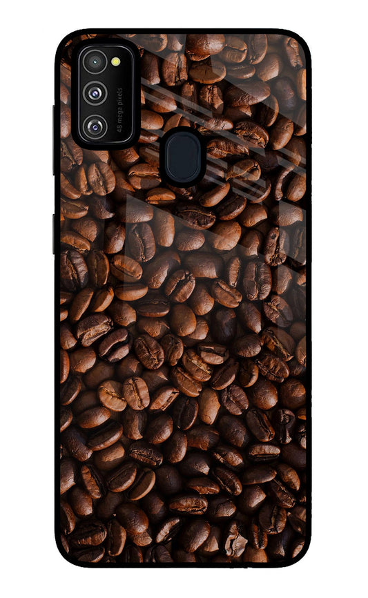 Coffee Beans Samsung M21 2020 Glass Case