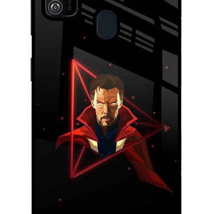 Doctor Ordinary Samsung M21 2020 Glass Case Back Cover by Casekaro