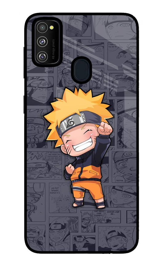 Chota Naruto Samsung M21 2020 Glass Case