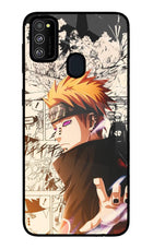 Pain Anime Samsung M21 2020 Glass Case