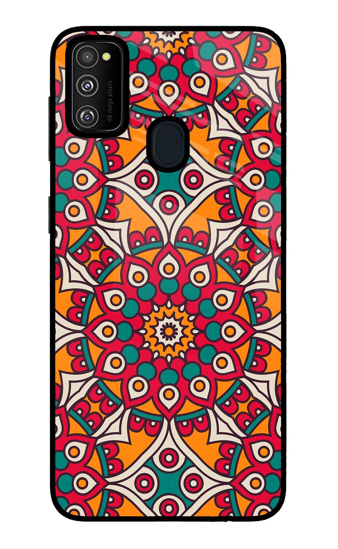 Mandala Art Samsung M21 2020 Back Cover