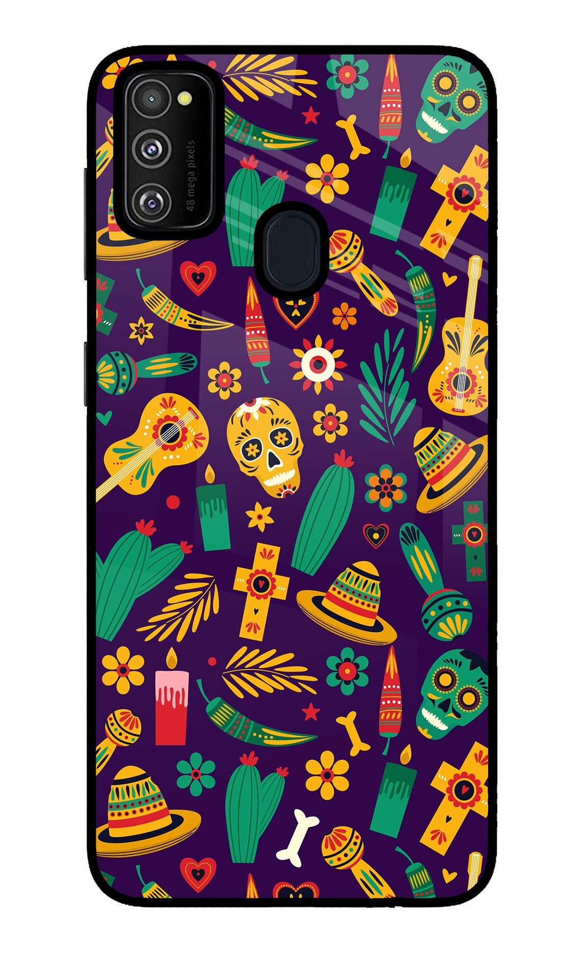 Mexican Artwork Samsung M21 2020 Back Cover