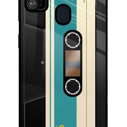Cassette Samsung M21 2020 Glass Case Back Cover by Casekaro