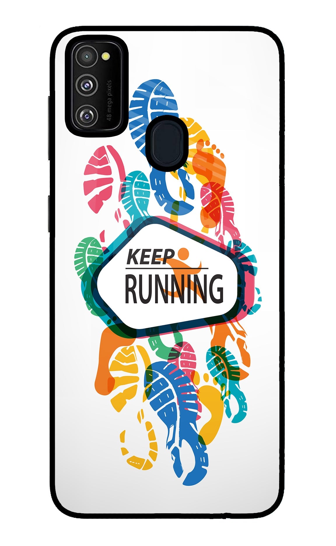 Keep Running Samsung M21 2020 Back Cover