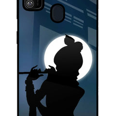 Shri Krishna Silhouette Samsung M21 2020 Glass Case