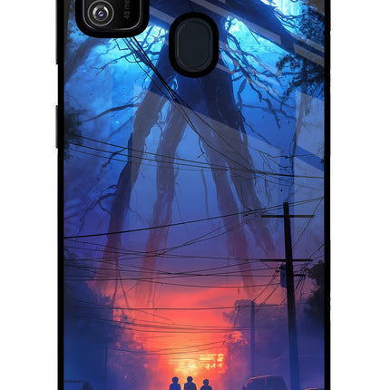 Ordinary Things Shadow Samsung M21 2020 Glass Case Back Cover by Casekaro