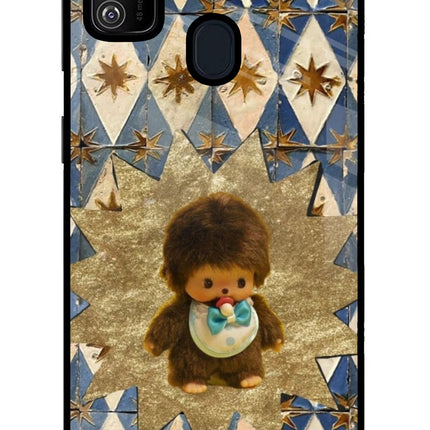 Woodooo Samsung M21 2020 Glass Case Back Cover by Casekaro
