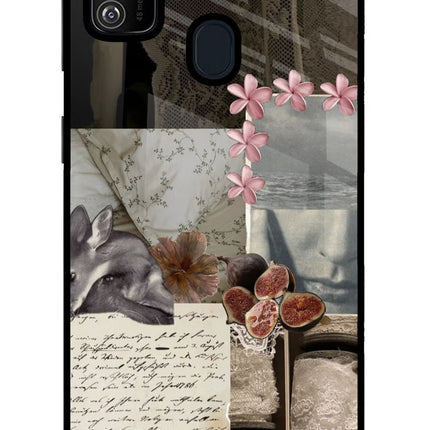 Midnight Sky Samsung M21 2020 Glass Case Back Cover by Casekaro