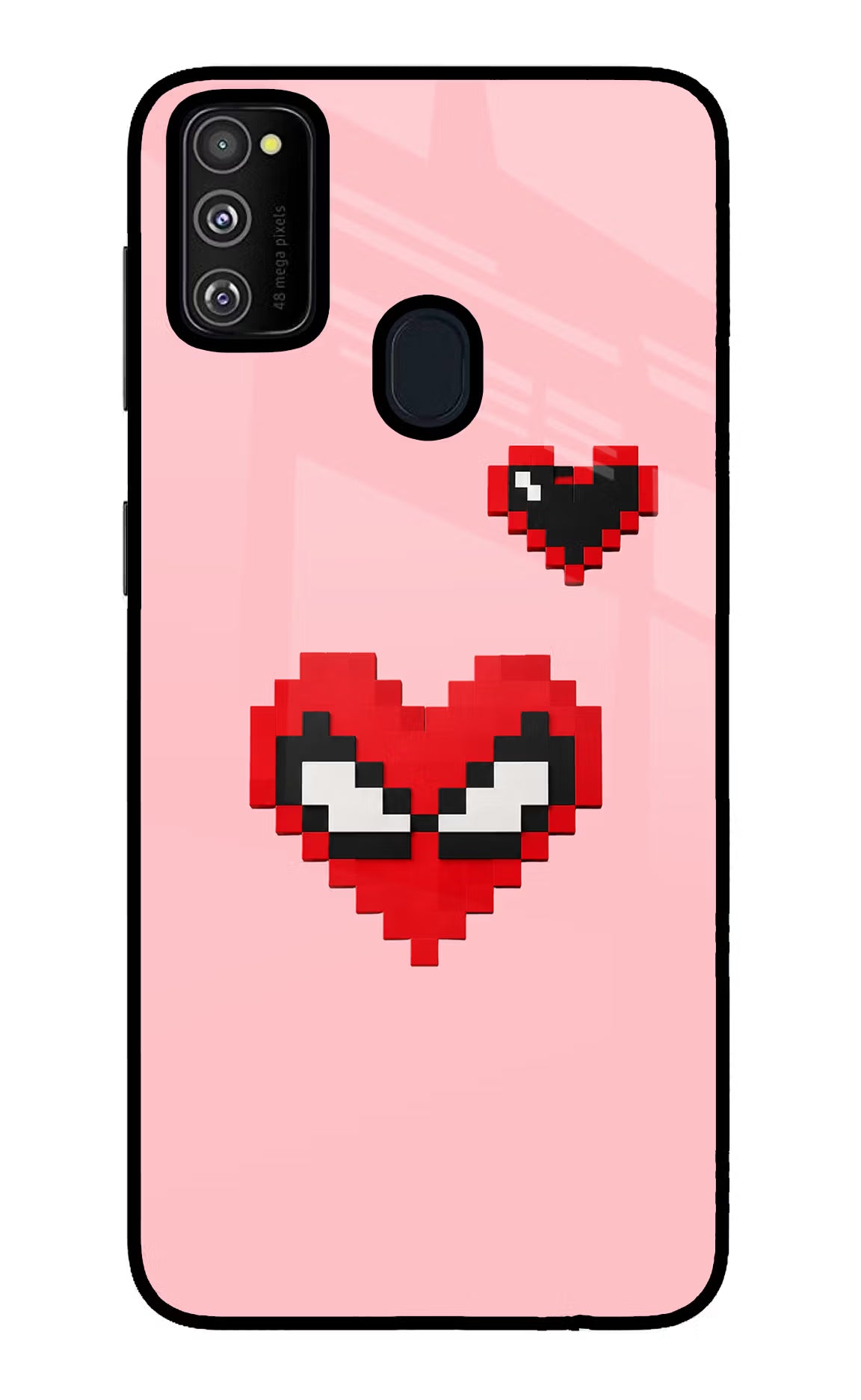 Gwen Heart Samsung M21 2020 Glass Case