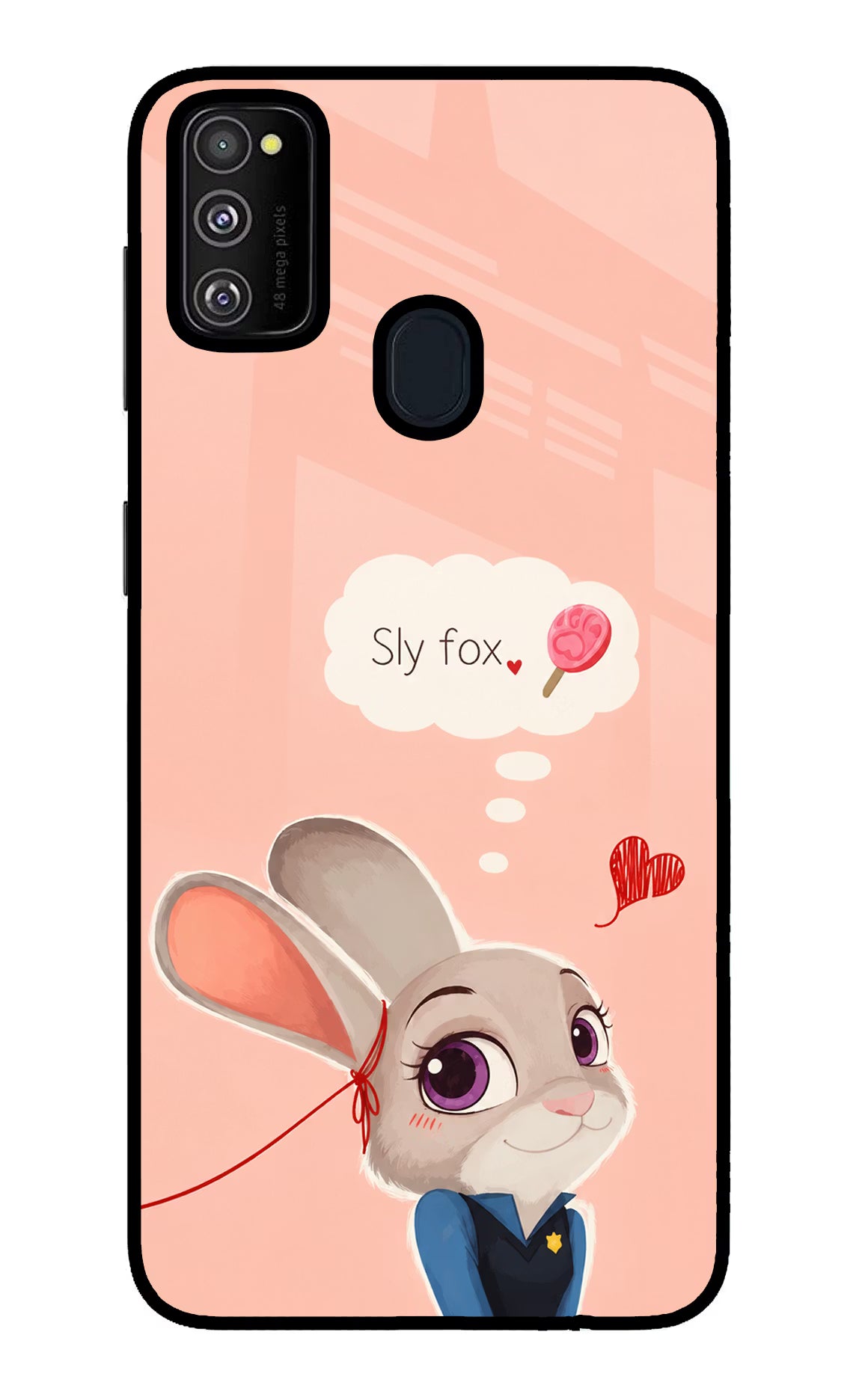 Judy Charm Samsung M21 2020 Glass Case