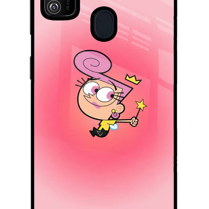 Wanda Magic Samsung M21 2020 Glass Case Back Cover by Casekaro