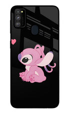 Angel Crush Samsung M21 2020 Glass Case