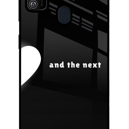 Next World Samsung M21 2020 Glass Case Back Cover by Casekaro