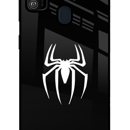 Miles Symbol Samsung M21 2020 Glass Case Back Cover by Casekaro