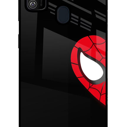 Peter Mask Samsung M21 2020 Glass Case Back Cover by Casekaro