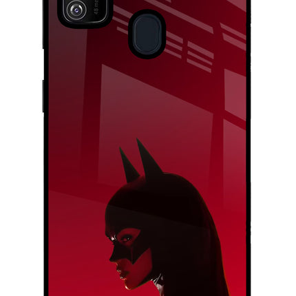 Night Thief Samsung M21 2020 Glass Case Back Cover by Casekaro