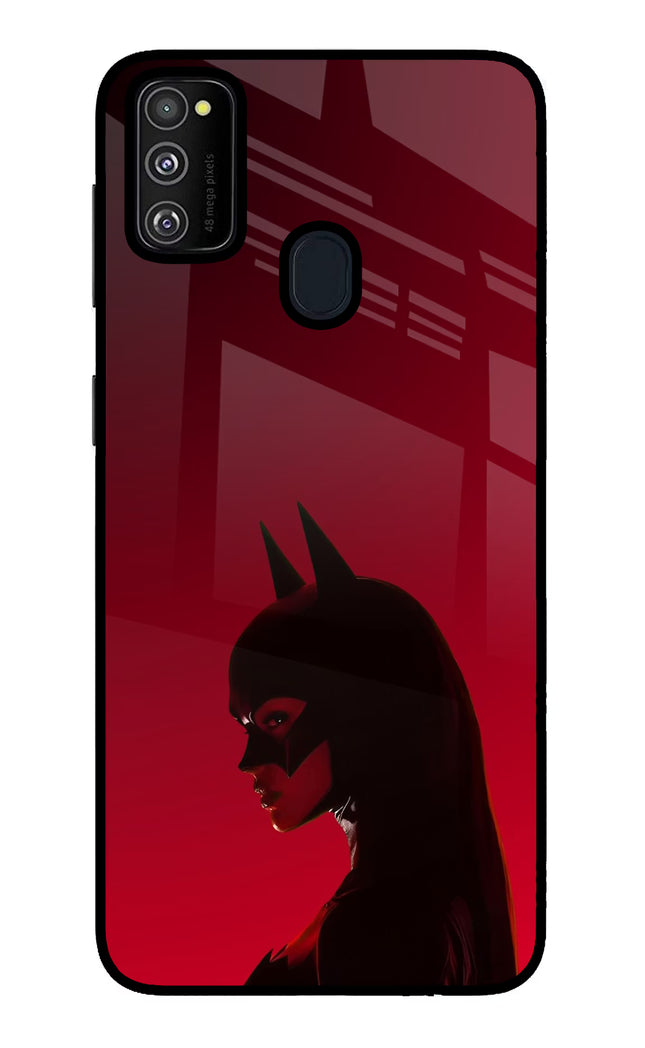 Night Thief Samsung M21 2020 Glass Case Back Cover by Casekaro