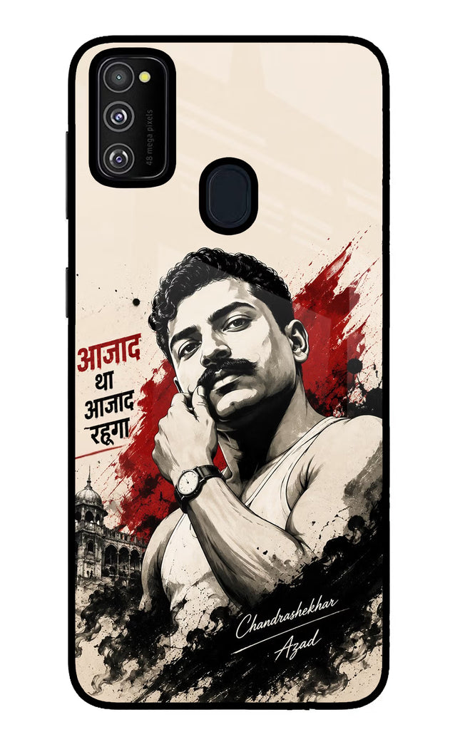 Chandrashekhar Azad Fearless Samsung M21 2020 Glass Case