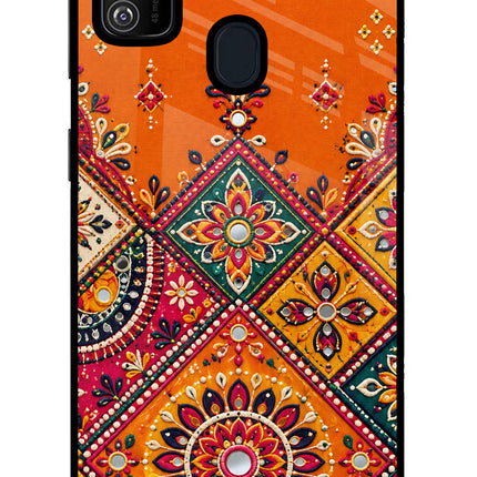 Kutch Glow Samsung M21 2020 Glass Case
