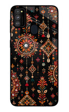 Boho Noir Samsung M21 2020 Glass Case