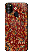 Laal Riwaaz Samsung M21 2020 Glass Case