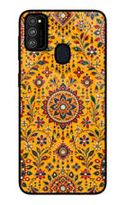 Sunlit Aura Samsung M21 2020 Glass Case