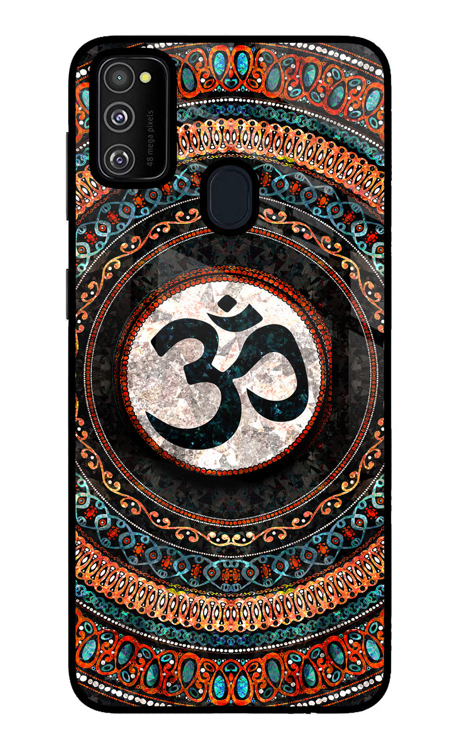 Om Culture Samsung M21 2020 Pop Case, Glass case