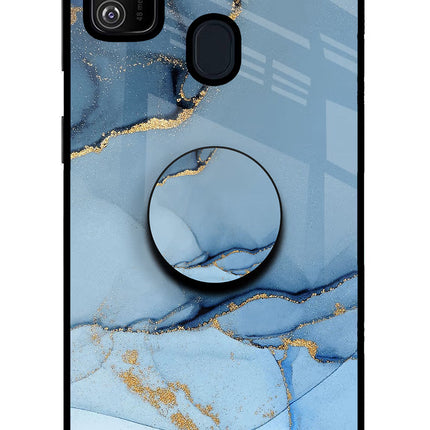 Blue Marble Samsung M21 2020 Pop Case by Casekaro