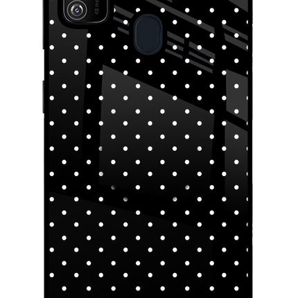 White Dots Samsung M21 2020 Pop Case by Casekaro