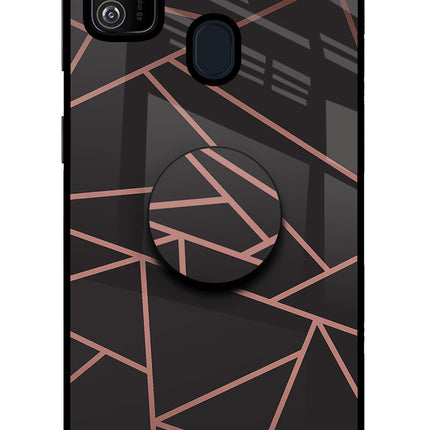 Geometric Pattern Samsung M21 2020 Pop Case by Casekaro