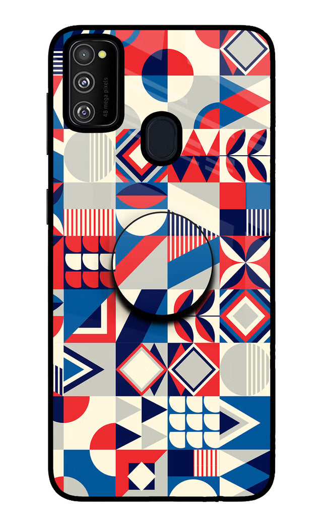 Colorful Pattern Samsung M21 2020 Pop Case by Casekaro