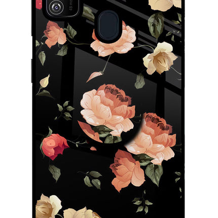 Flowers Samsung M21 2020 Pop Case by Casekaro