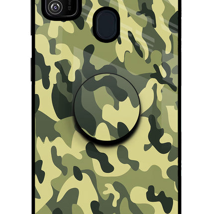 Camouflage Samsung M21 2020 Pop Case by Casekaro