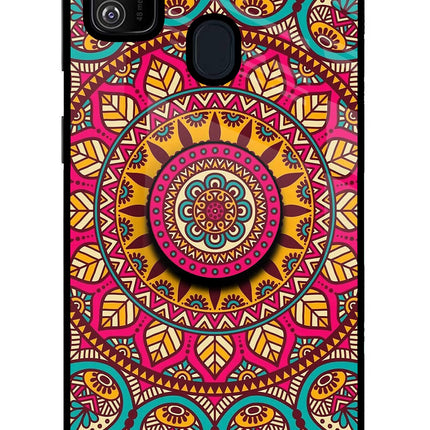 Mandala Samsung M21 2020 Pop Case by Casekaro