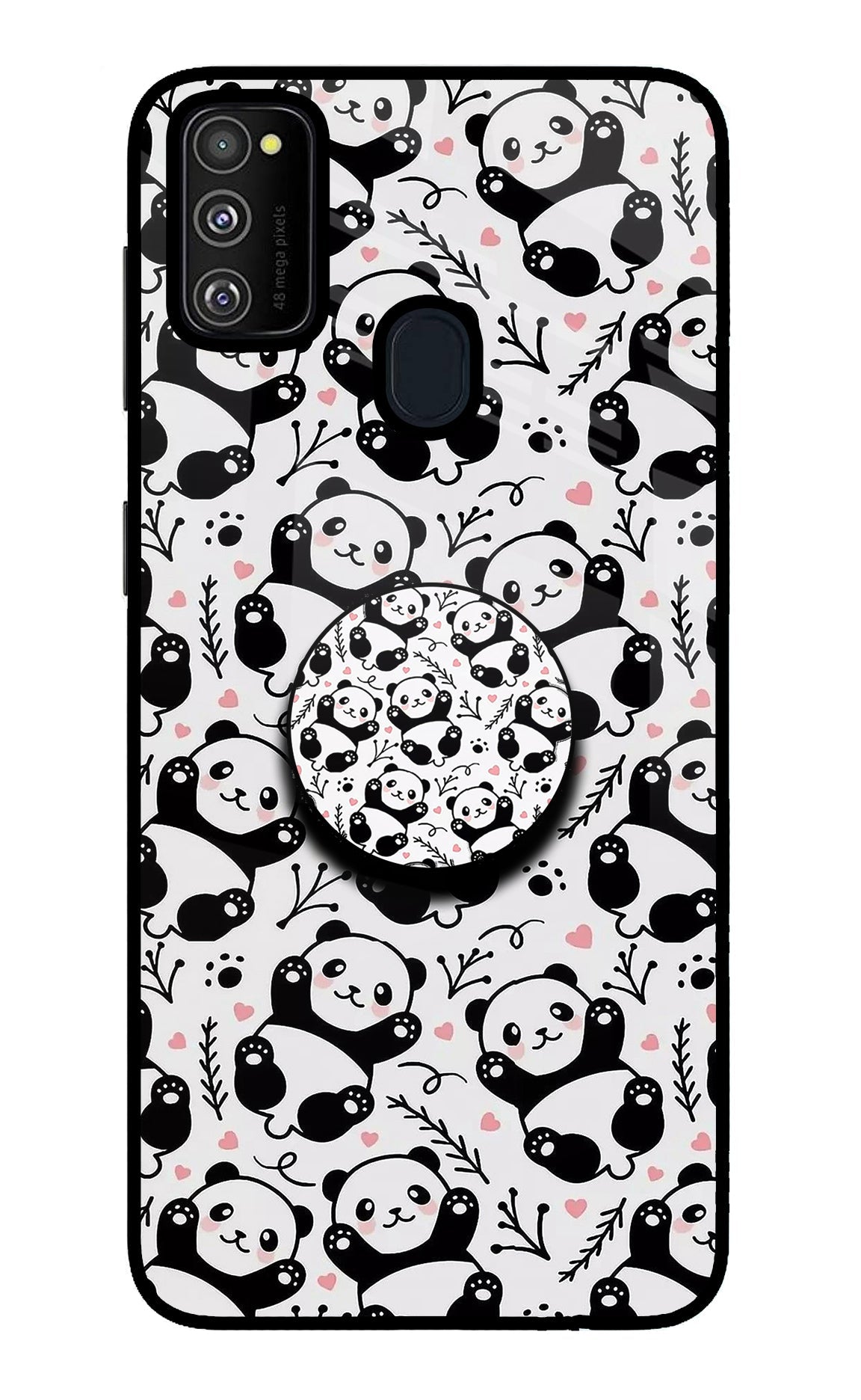 Cute Panda Samsung M21 2020 Pop Case