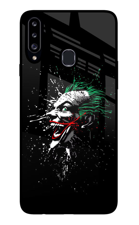 Joker Samsung A20s Glass Case